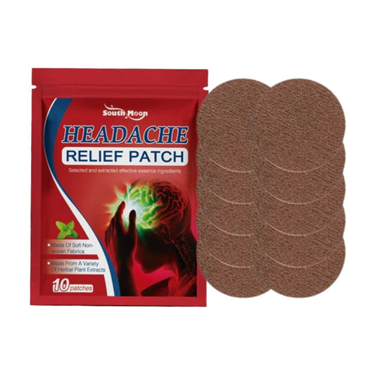 Instant Headache Relief Patches (10-Pack)